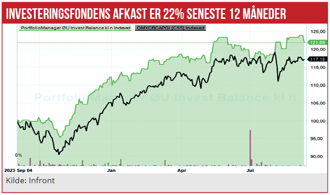 Investeringsforeningens afkast