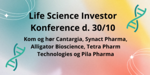 Life Science Investor Konference den 30. oktober i Symbion