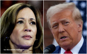 Kamala Harris og Donald Trump