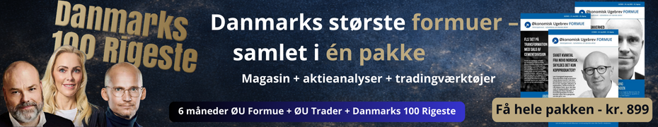 Danmarks største formuer – samlet i én pakke - Topbanner