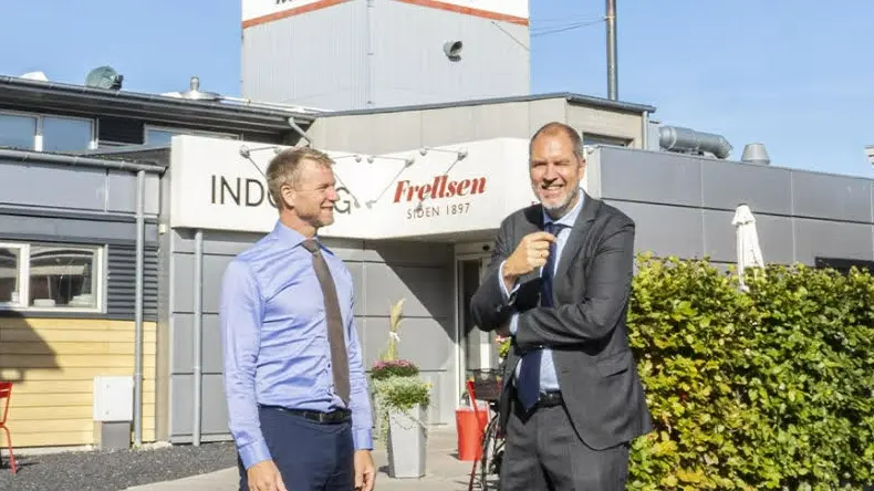 Peter og Henrik Frellsen. Foto: PR/ Frellsen LinkedIn