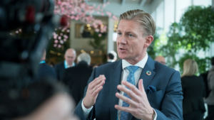 Grundfos er stiftet af familien Due Jensen. I dag det Poul Due Jensen, der er barnebarn af stifteren, som er direktør for Grundfos. Foto: Grundfos/ PR