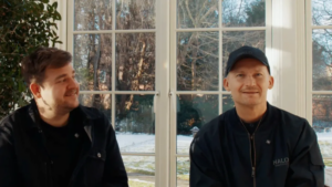 Christian Stadil sammen med Andreas Aabo. Foto: PR