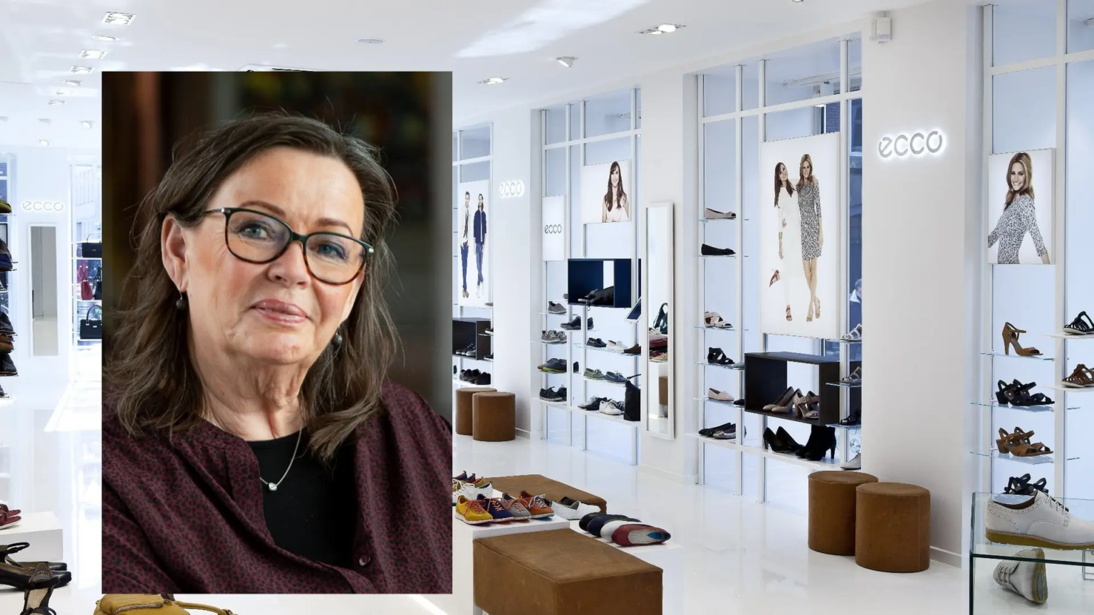 Ecco er ejet af Hanni Toosbuy ( billedet) og hendes to børn. Foto: Ecco/ PR