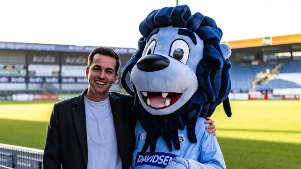 Det er Morten K. Larsen, der er kendt som stålkongen, men det er hans søn, Markus K. Larsen (billedet), der er direktør i Sønderjyske. Foto: PR-foto/ Sønderjyske