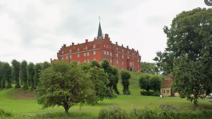 Tranekær Slot på Langeland. Foto: Google Streetview/screendump