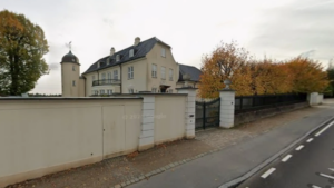 Mæglerparret Nørrisgaard og Norvig ejede engang denne villa, Tusculum, ved Bagsværd Sø. Foto: Google Streetview