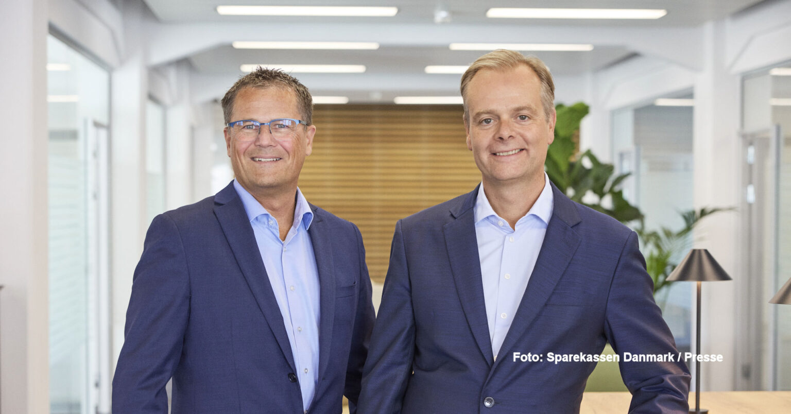Sparekassen Danmark - Administrerende direktører - Kim Mouritsen (TV) og Lars Thomsen