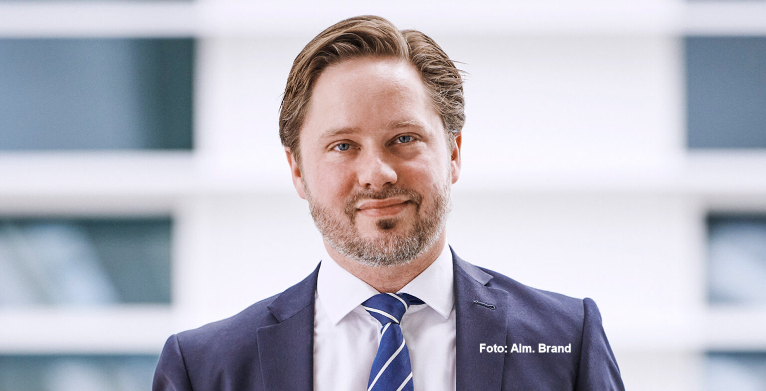 CEO for Alm. Brand, Andreas Ruben Madsen
