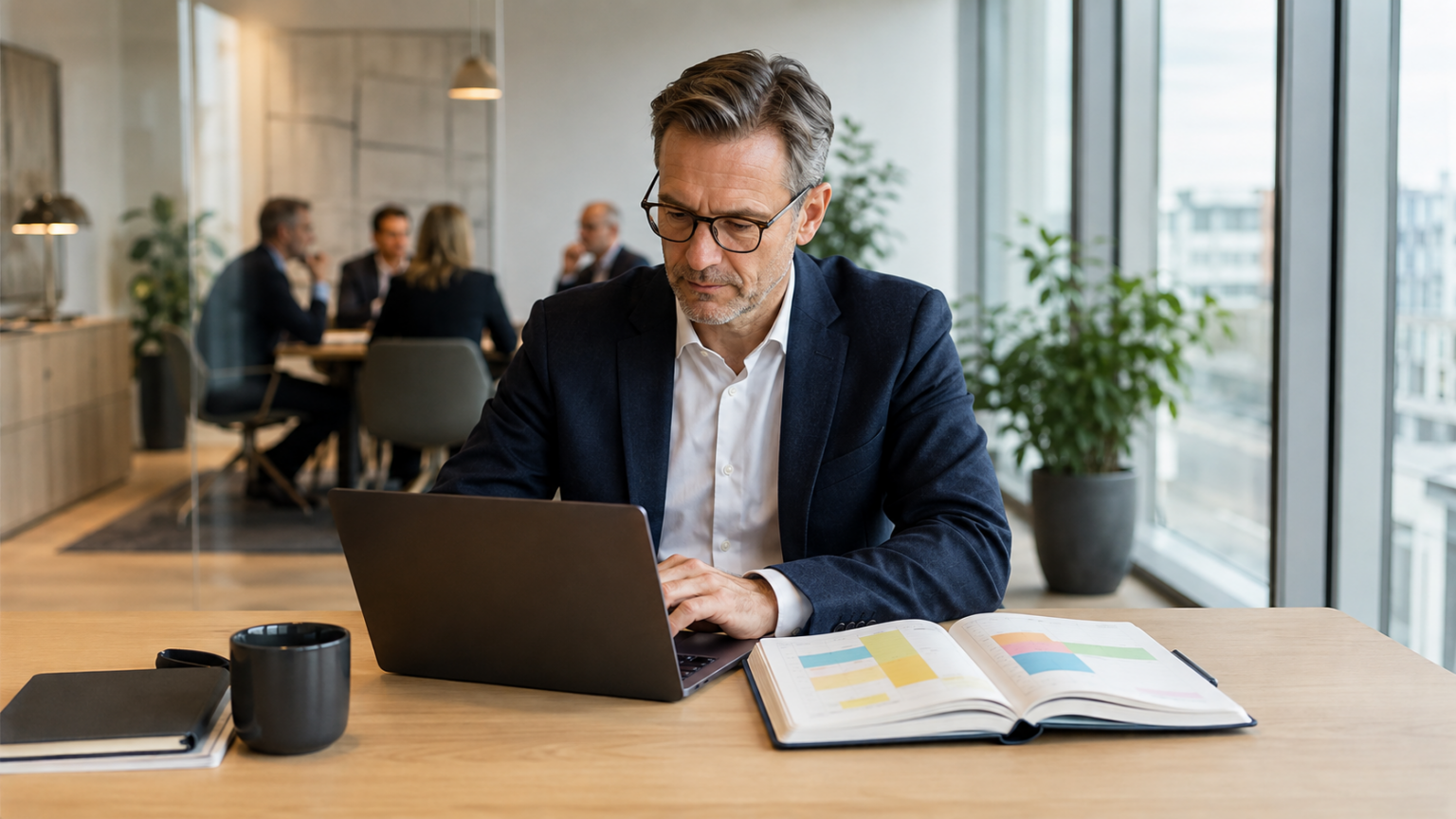 AI-strategien afsløres i direktørens kalender