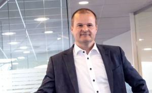 Thomas Baun, administrerende direktør i Skjern Bank